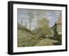 The Stream of Robec at Rouen, 1872-Claude Monet-Framed Giclee Print