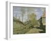 The Stream of Robec at Rouen, 1872-Claude Monet-Framed Giclee Print