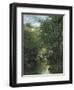 The Stream-Gustave Courbet-Framed Giclee Print