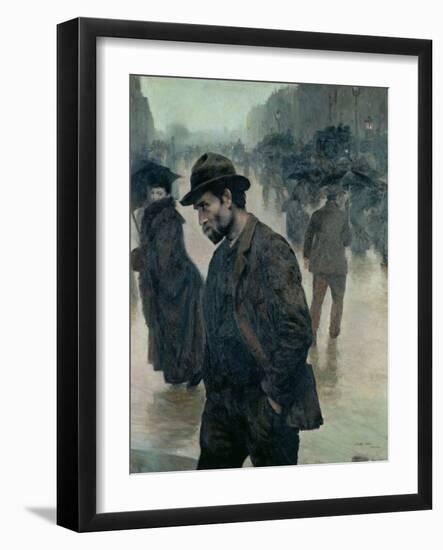 The Street, 1893-Jules Adler-Framed Giclee Print