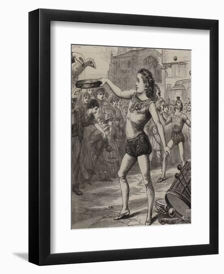 The Street Conjurors-null-Framed Giclee Print