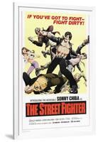 The Street Fighter, (aka The Street Fighter, aka Gekitotsu! Satsujin Ken), Sonny Chiba, 1974-null-Framed Art Print