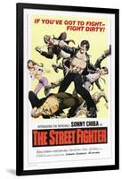 The Street Fighter, (aka The Street Fighter, aka Gekitotsu! Satsujin Ken), Sonny Chiba, 1974-null-Framed Art Print