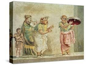 The Street Musicians, circa 100 BC-null-Stretched Canvas