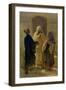 The Street Musicians of Cairo-Carl Haag-Framed Giclee Print