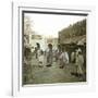 The Street of the Fondak El Trijo, Tangier (Morocco), Circa 1885-Leon, Levy et Fils-Framed Photographic Print