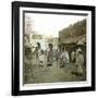 The Street of the Fondak El Trijo, Tangier (Morocco), Circa 1885-Leon, Levy et Fils-Framed Photographic Print