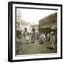 The Street of the Fondak El Trijo, Tangier (Morocco), Circa 1885-Leon, Levy et Fils-Framed Photographic Print