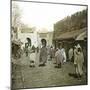 The Street of the Fondak El Trijo, Tangier (Morocco), Circa 1885-Leon, Levy et Fils-Mounted Photographic Print