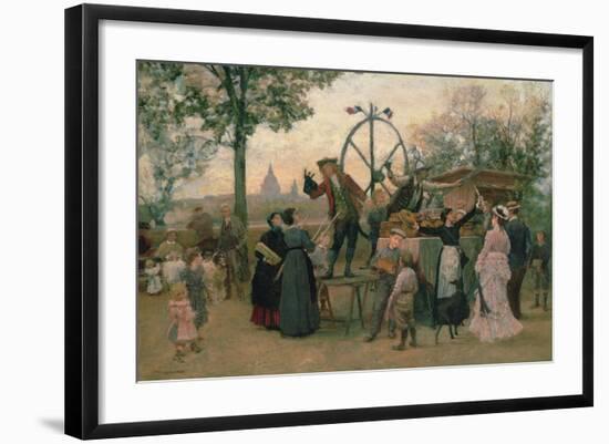 The Street Players-Marie Francois Firmin-Girard-Framed Giclee Print