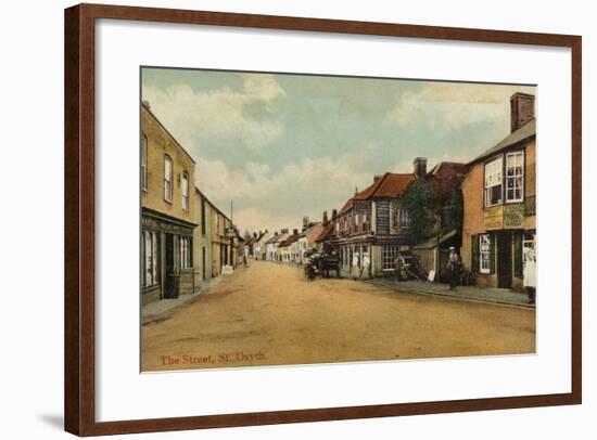 The Street, St. Osyth-null-Framed Photographic Print