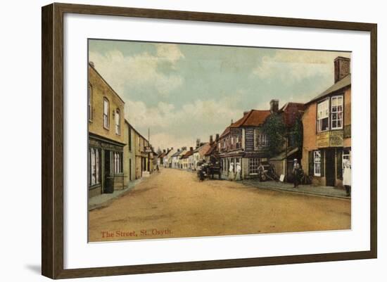 The Street, St. Osyth-null-Framed Photographic Print