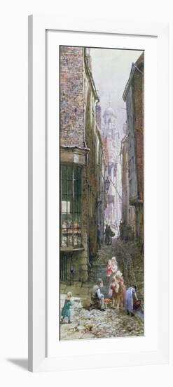 The Street Urchins-Louise J. Rayner-Framed Premium Giclee Print