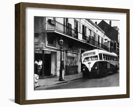 The Streetcar Named Desire is Now a Bus-null-Framed Premium Photographic Print