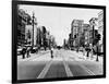 The Streetcar Tracks of Canal Street in New Orleans-null-Framed Photographic Print