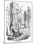 The Streets - Morning, C1900-George Cruikshank-Mounted Giclee Print