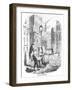 The Streets - Morning, C1900-George Cruikshank-Framed Giclee Print