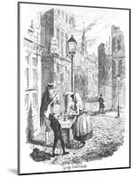 The Streets - Morning, C1900-George Cruikshank-Mounted Giclee Print