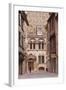 The Streets of Old Dijon and Hotel Aubriot, Dijon, Burgundy, France, Europe-Julian Elliott-Framed Photographic Print