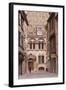 The Streets of Old Dijon and Hotel Aubriot, Dijon, Burgundy, France, Europe-Julian Elliott-Framed Photographic Print