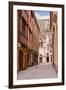 The Streets of Old Dijon and Hotel Aubriot, Dijon, Burgundy, France, Europe-Julian Elliott-Framed Photographic Print