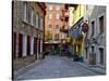 The Streets of Old Quebec City in Quebec, Canada-Joe Restuccia III-Stretched Canvas