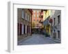 The Streets of Old Quebec City in Quebec, Canada-Joe Restuccia III-Framed Premium Photographic Print