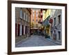 The Streets of Old Quebec City in Quebec, Canada-Joe Restuccia III-Framed Photographic Print