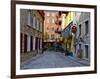 The Streets of Old Quebec City in Quebec, Canada-Joe Restuccia III-Framed Photographic Print