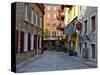 The Streets of Old Quebec City in Quebec, Canada-Joe Restuccia III-Stretched Canvas