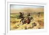 The Strenuous Life-Charles Marion Russell-Framed Premium Giclee Print