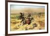 The Strenuous Life-Charles Marion Russell-Framed Premium Giclee Print