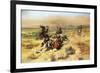 The Strenuous Life-Charles Marion Russell-Framed Premium Giclee Print