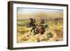 The Strenuous Life-Charles Marion Russell-Framed Art Print