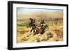 The Strenuous Life-Charles Marion Russell-Framed Art Print