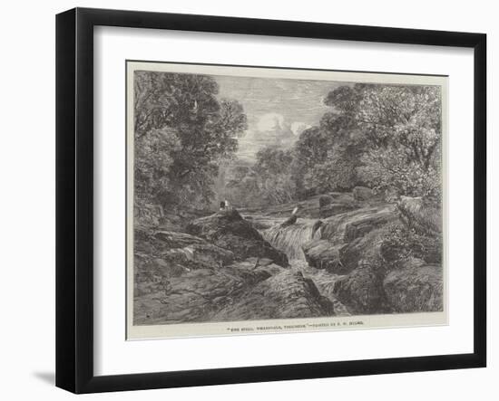 The Strid, Wharfdale, Yorkshire-Frederick William Hulme-Framed Giclee Print