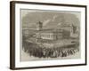The Strike at Blackburn, Large Meeting of Operatives in the Market-Place on Thursday Week-null-Framed Giclee Print
