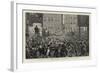 The Strike at Sydney-null-Framed Giclee Print