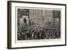 The Strike at Sydney-null-Framed Giclee Print