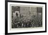 The Strike at Sydney-null-Framed Giclee Print