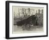 The Strike of Dock Labourers at Melbourne-null-Framed Giclee Print