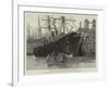 The Strike of Dock Labourers at Melbourne-null-Framed Giclee Print