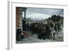 The Strike (Pittsburgh, 1877), 1886-Robert Koehler-Framed Giclee Print