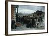 The Strike (Pittsburgh, 1877), 1886-Robert Koehler-Framed Giclee Print