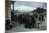 The Strike (Pittsburgh, 1877), 1886-Robert Koehler-Mounted Giclee Print