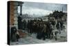 The Strike (Pittsburgh, 1877), 1886-Robert Koehler-Stretched Canvas