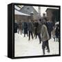 The Strike-Erik Ludvig Henningsen-Framed Stretched Canvas