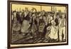 The Strikers, Cartoon from 'L'Assiette Au Beurre', 5 March, 1904-Georges Dupuis-Framed Giclee Print
