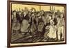 The Strikers, Cartoon from 'L'Assiette Au Beurre', 5 March, 1904-Georges Dupuis-Framed Giclee Print