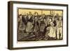 The Strikers, Cartoon from 'L'Assiette Au Beurre', 5 March, 1904-Georges Dupuis-Framed Giclee Print